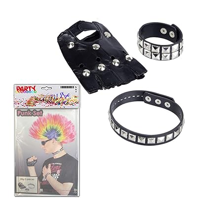 PARTY DISCOUNT ® Kostüm-Set Punker PREISHIT