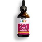 BIORAY Kids NDF Immune, Blueberry - 2 fl oz - Immune Support &amp; Toxin Remover - Non-GMO, Vegan, Gluten Free - Approx. 30 Servings