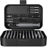 Precision Screwdriver Set, 150 in 1 Electronics Tool Kit with 120 Bits Magnetic Screwdriver Set &amp; 30-bit Tool Set Handy Repair Tool for Computer Phone Watch Camera Laptop, Black