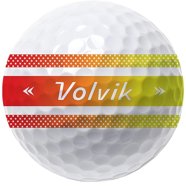 VOLVIK VISTA3 PRISM 360° GOLF BALLS (ONE DOZEN)