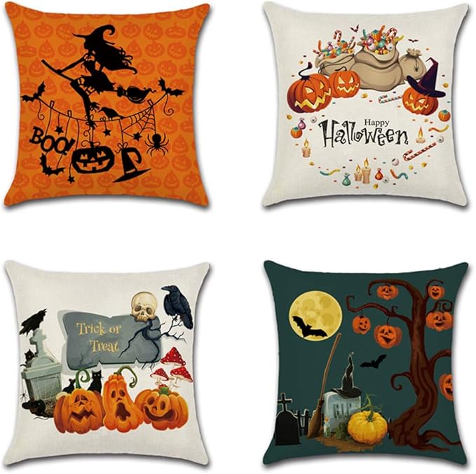 JOTOM Kissenbezug 45 x 45cm Dekokissen Sofakissen Wurfkissen