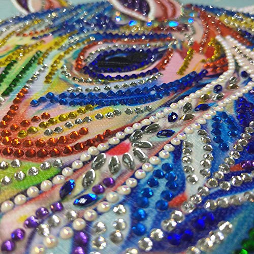 image for Toponly Home DIY 5D Diamond Painting,Toponly Flower Owl Special Shaped