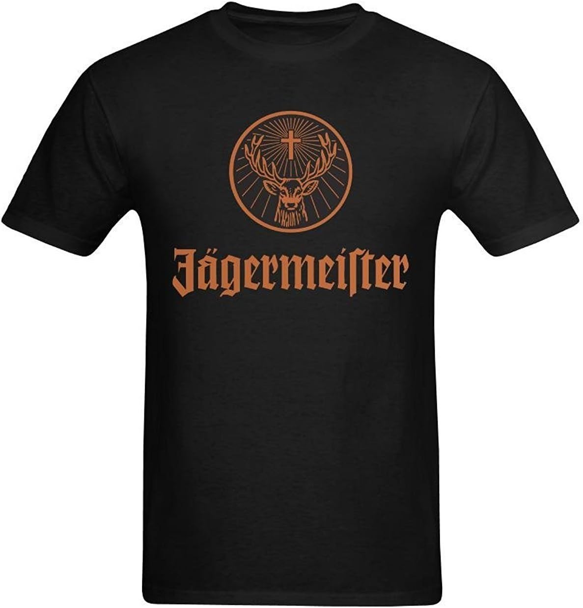 Yamoon Men's Classic Jagermeister Logo Design T-Shirt