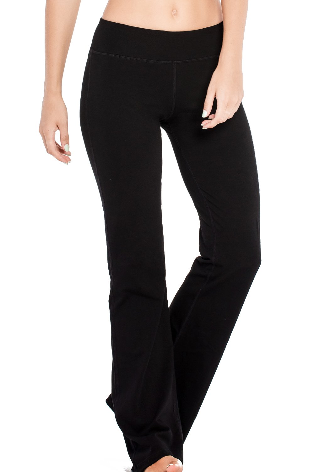Houmous (SXXL) Petite/Regular/Tall Length,Women's Yoga Bootleg Pants