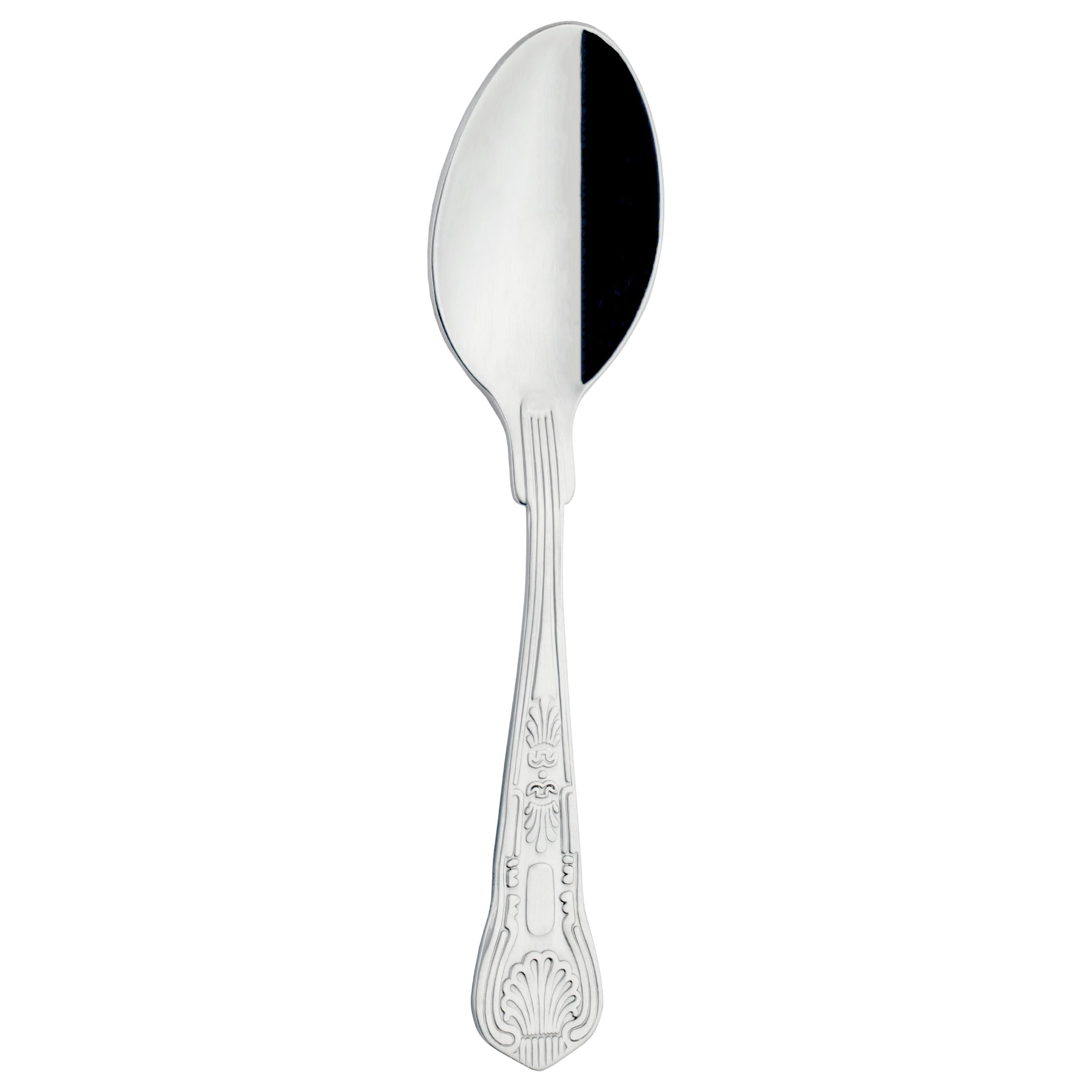 Grunwerg Kings Teaspoons TESKGR, 18/0 Stainless Steel, Set of 12