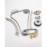 OKLPF Engine Timing Chain Kit with VTC Camshaft Phaser, VVT Sprocket | Compatible with 2010-2014 Honda CR-V,2008-2012 Accord,2009-2014 Acura TSX,2012-2015 Civic/Crosstour,2013-2015 ILX 2.4L L4