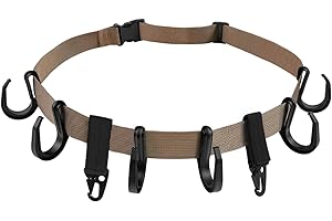 Mirweon Treestand Gear Strap Hangers Bow Hangers Tree Stand Multiple-Hook Tree Stand Accessory Treestand Straps Holder With H