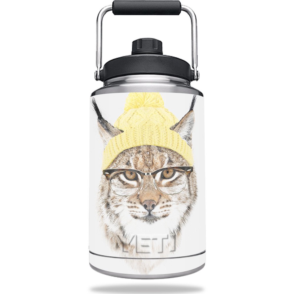 MightySkins Skin for Yeti One Gallon Jug - Hipster Lynx | Protective,  Durable, and Unique Vinyl Decal wrap Cover | Easy to Apply, Remove, and  Change Styles ...
