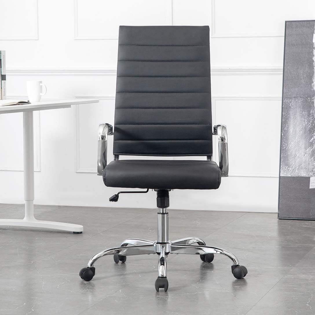 Fussbric Height Adjustable Desk Chair, Ergonomic Office