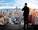 GREAT ART Photo Wallpaper – New York City Skyline – Picture Decoration Sunset Penthouse View Manhattan America USA Big Apple NYC Dusk Travel Image Decor Wall Mural (82.7x55.1in - 210x140cm)