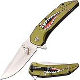 MTECH USA MT-A1129GN Spring Assisted Knife, Green
