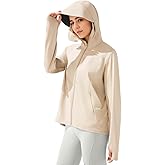 BENEUNDER Cooling Women's UPF 50+ Sun Protection Lightweight Hoodie Jacket Long Sleeve Active Sun Shirts for Outdoor Workout