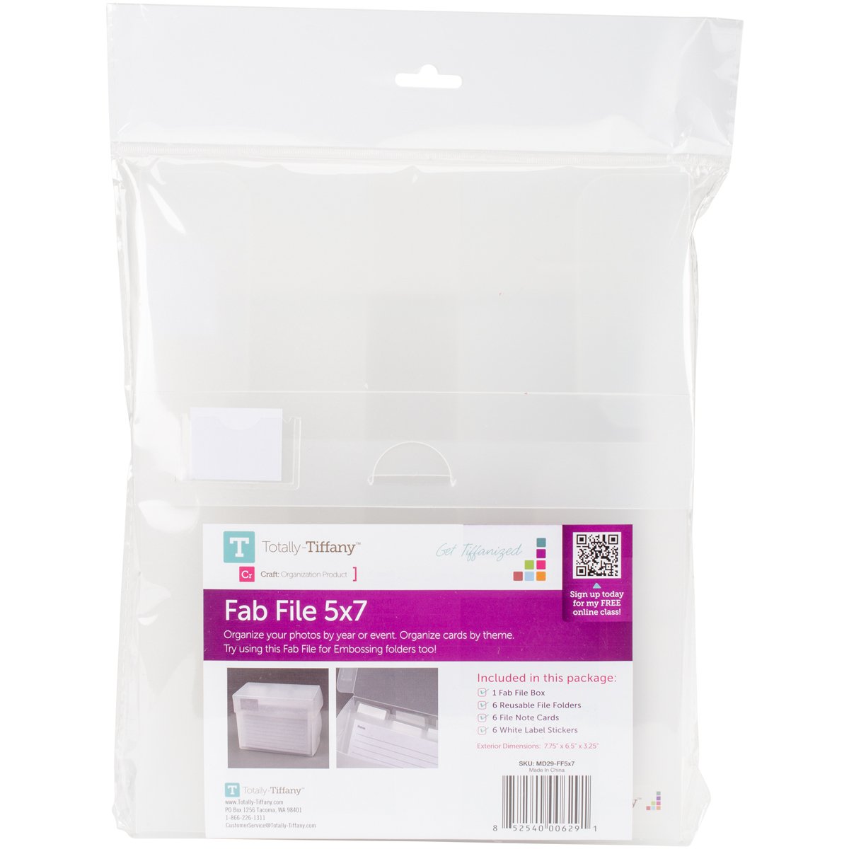 Totally-TiffanyTotally-Tiffany Fab File 5-inch x 7-inch-Medium,