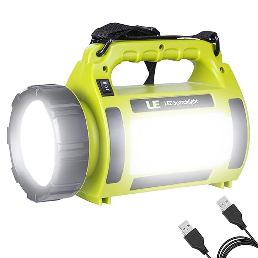 LE Rechargeable Camping Lantern, 1000 Lumen CREE LED Torch, 5 Modes