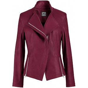 Clara Sunwoo Liquid Leather Signature Womens Jacket