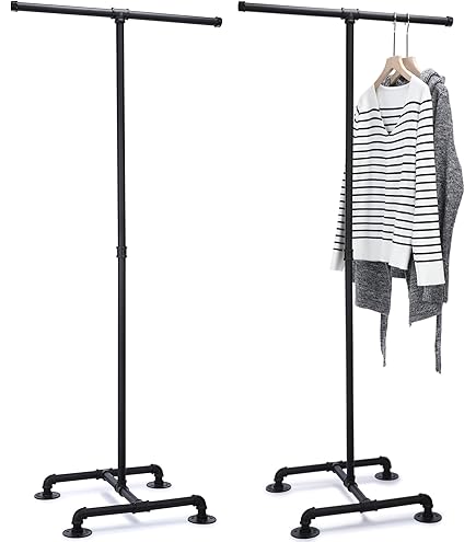 Amazon.com: Mdjwjj Industrial Pipe Clothing Rack Free Standing