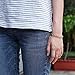 BAIYI Rose Gold Medical Alert ID Tag with Infinity Chain Bracelets for Women Free Engraving
