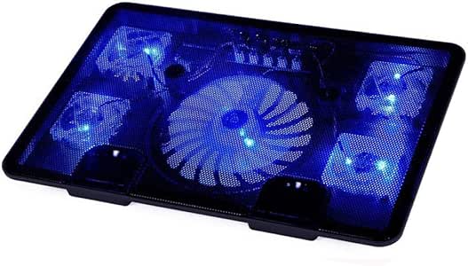 SHENGPAIN Panel de enfriamiento para Laptop con 5 Ventiladores 2