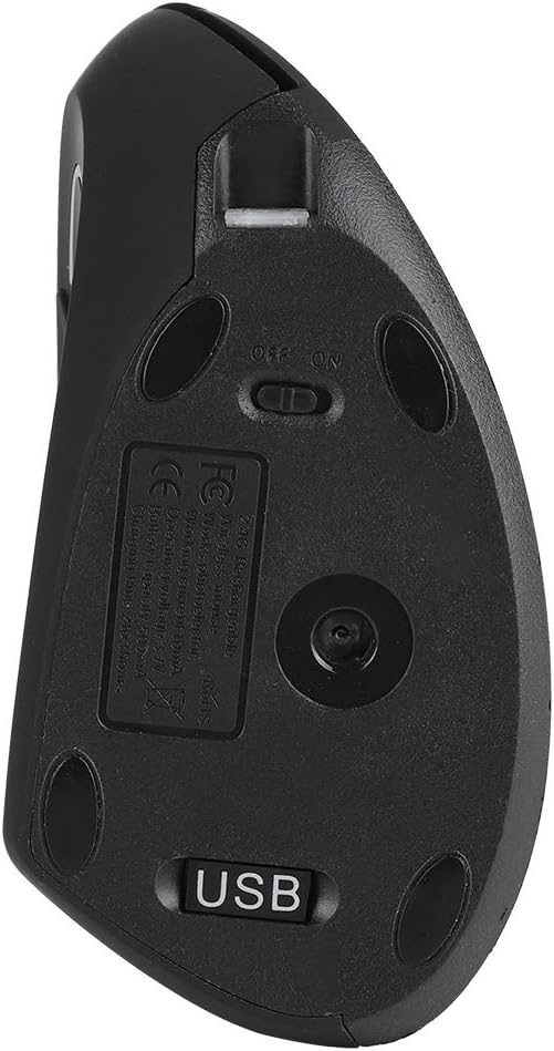 VBESTLIFE Left-handers Wireless Mouse, 2000dpi Ergonomic Vertical Mouse, Slip-resistant and Sweat-resistant - Image 5