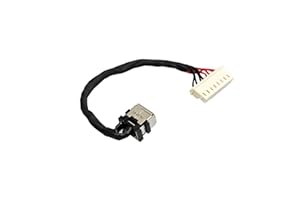 GinTai DC Power Jack Socket W/Cable Harness Replacement for Asus GL503 FX503 GL703 GL503V GL503GE GL503VD FX503VD-EH73 GL503V