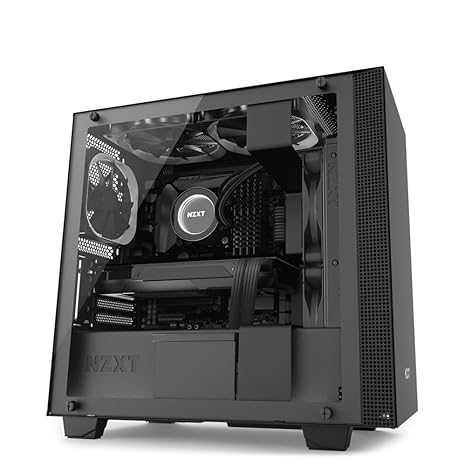 Amazon In Buy Nzxt Ca H400w Bb Cabinet Black Online At Low