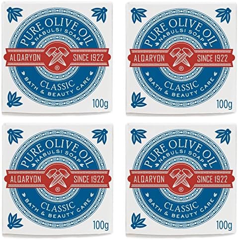 Bulk Pack 16x100g: Classic Pure Olive Oil Bar Soap, Bath & Body Wash