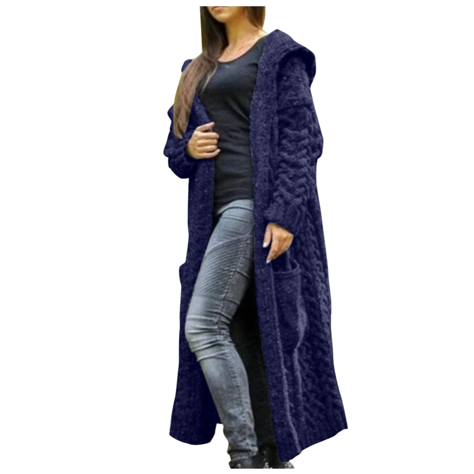 ADJHDFH Women'S Pullover Sweaters Boho Kimono For