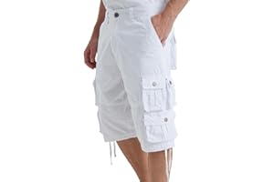 YGREYG Mens Cargo Shorts Long Capri Below The Knee Shorts 3/4 Relaxed Fit Long Shorts with Pockets