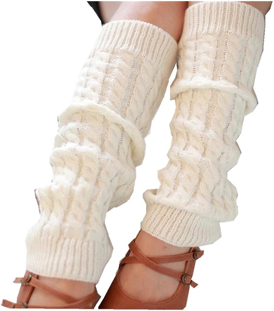 Leg Warmers,Haoricu Fashion Women Winter Warm Leg Warmers Knitted ...