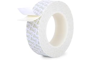 Gluest Damage Free Double Sided Tape 20ft, Removable Picture Hanging Strips Residue Free, Heavy Duty Mounting Tape, Wall Adhesive Strips Foam Roller