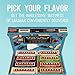 Larabar Minis Gluten Free Bar Variety Pack, Cashew Cookie/Apple Pie, 10 Count, Pack of 8