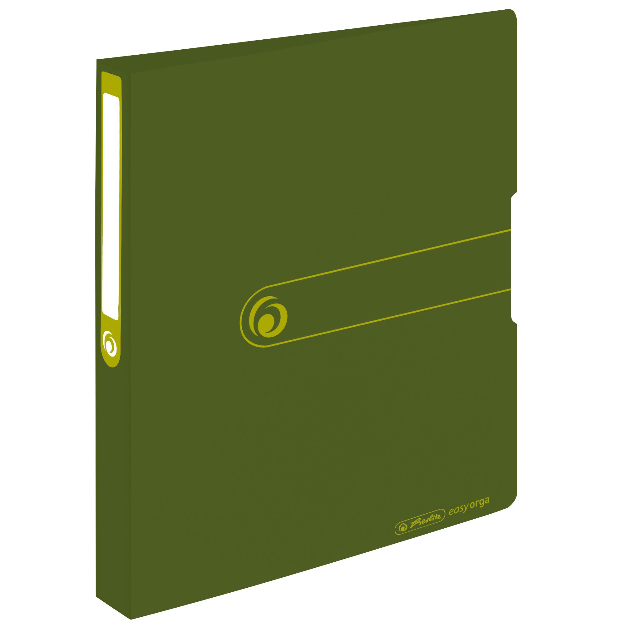 Herlitz Recycled Ring Binder A4 2 Ring Mechanism/Dark Green