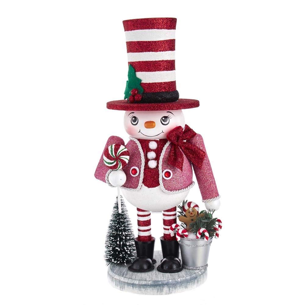 Kurt S. Adler 12-Inch Hollywood Snowman Nutcracker, multi