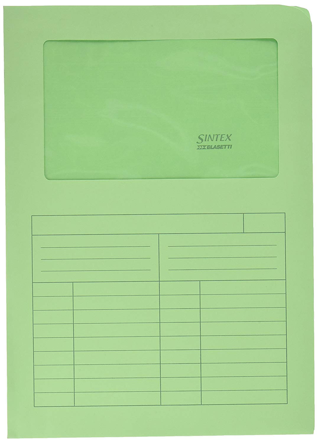 Blasetti 443B Folder Sintex, Green