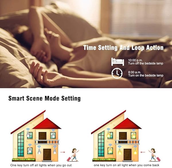 eMylo Smart WiFi Schalter Wireless Relais Fernbedienung Wlan Lichtschalter Modul Smart Home Automation Switch Timer Kompatibel mit Alexa Google Home ber iPhone Android 3 Pack