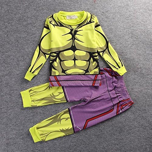 Fancydresswale Superhero Clothing Set for Boys T-Shirt & Pant- Hulk Dress 3-4 Years