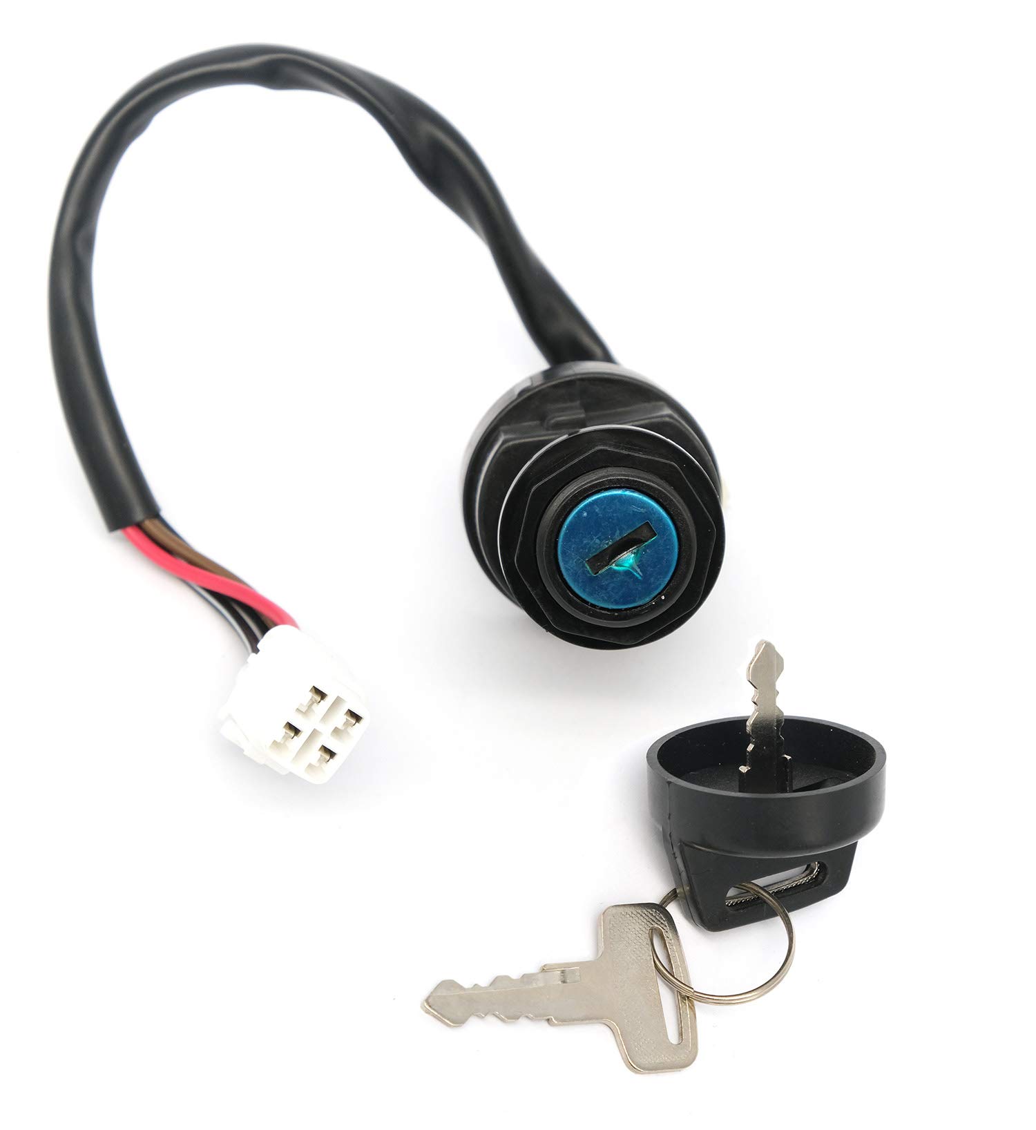 AutoE 2016 New Ignition Key Switch For Yamaha YFZ 450 Quad 2WD 4WD 2004 05 06 07 08 09