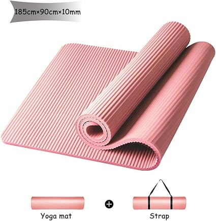pink workout mat