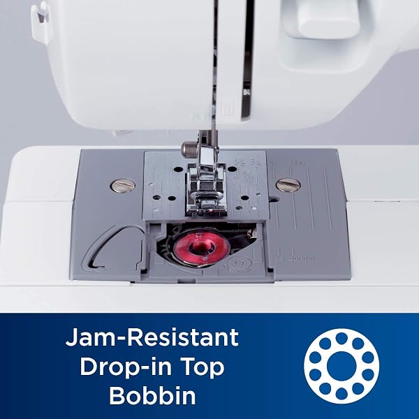 BROTHER SEWING MACHINE, XM2701, LIGHTWEIGHT MACHINE WITH 27 STITCHES, 6 INCLUDED SEWING FEET