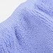 FaSoLa Bathroom Warmer Washable Cloth Toilet Seat Cover Pads (Blue)