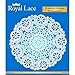 Royal Lace Fine Quality Paper Products, Medallion Lace Round Paper Doilies, 12-Inch, White, Pack of 8 (B23006)