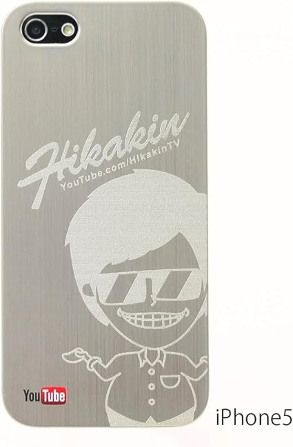 Amazon Hikakinオリジナルiphoneケース シルバー ケース カバー 通販