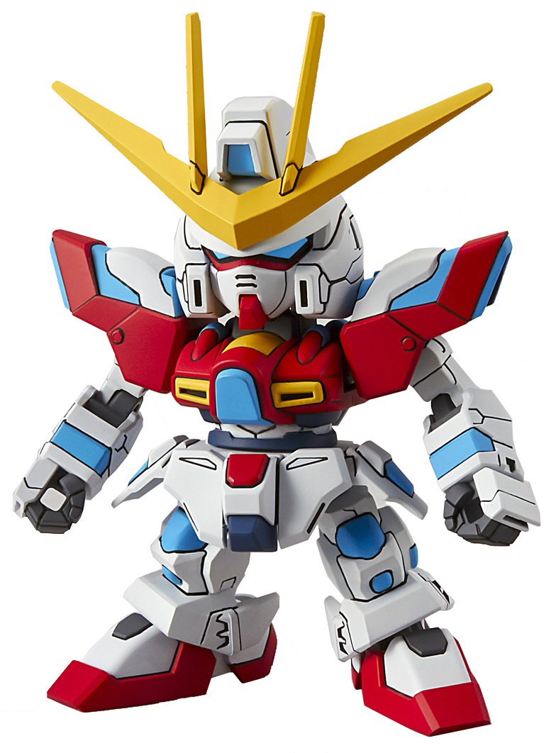 Bandai Hobby SD EX-Standard 011 Try Burning Gundam Building Kit, Multi-colored, 8"