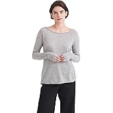 NAADAM Womens Cashmere Boatneck Sweater