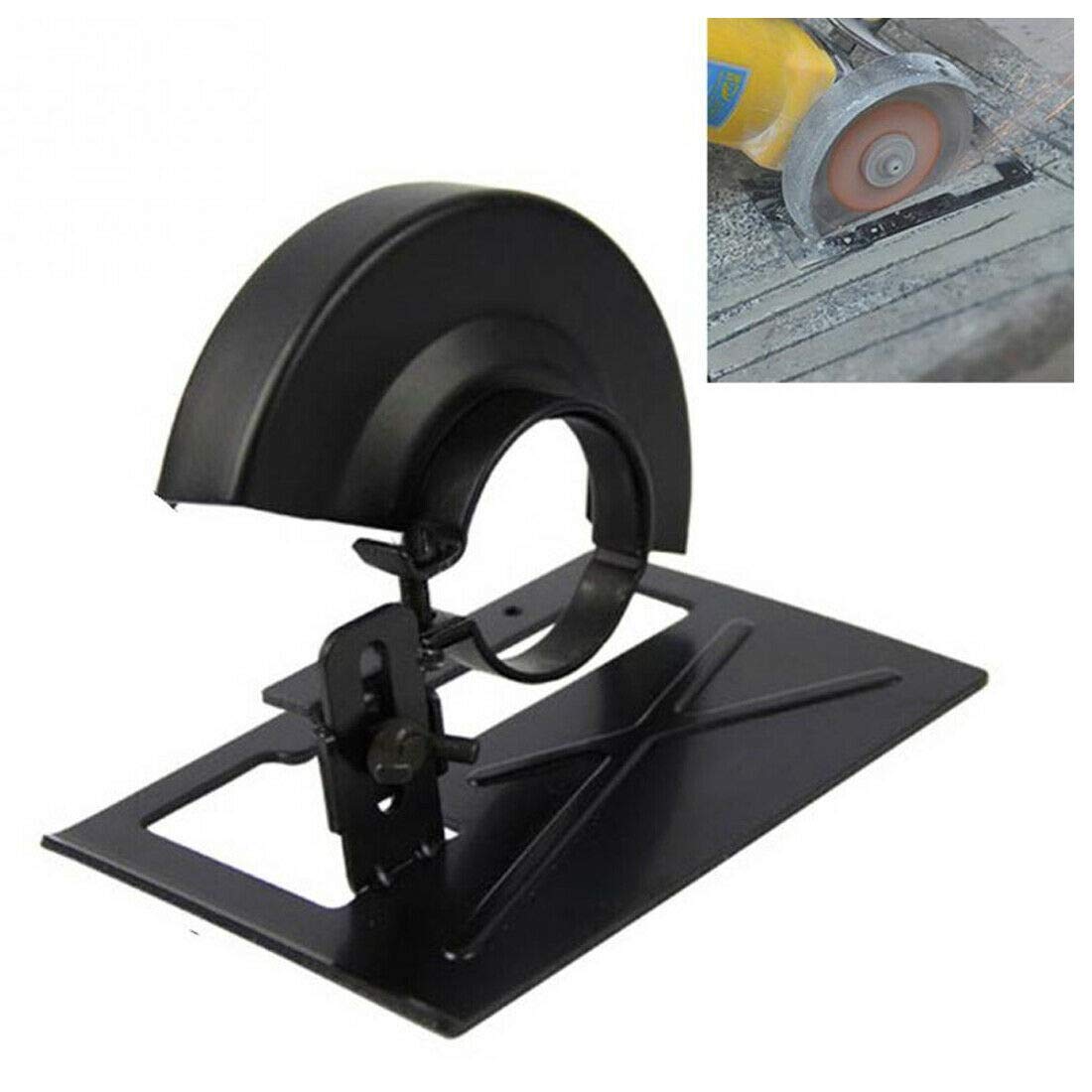Angle Grinder Conversion Tool Angle Grinder Holder + Protector Cover Adjustable 20-30mm for Woodworking DIY Tool