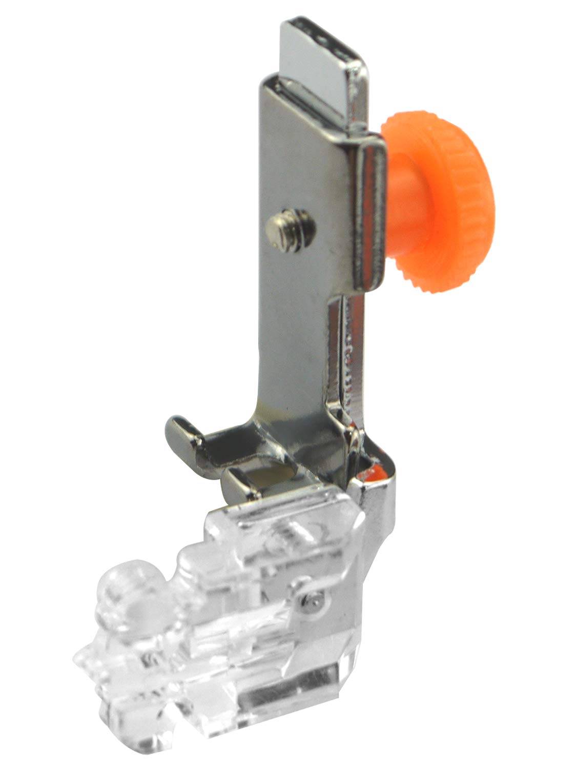 DREAMSTITCH Double Side Adjustable Invisible Zipper Presser Foot for Singer Brother Silver 941100000