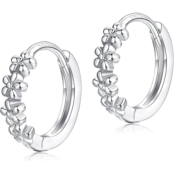 925 Sterling Silver 30mm Oval Vintage Filigree Hoop Earrings For Women - Italy E - Foto 8