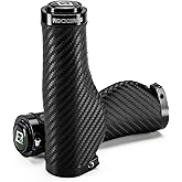 ROCKBROS Ergonomic Bike Grips,Double Lock-on,Non-Slip,Cushioned Comfortable | Bicycle Handlebars Grips,for Mountain,Commuting