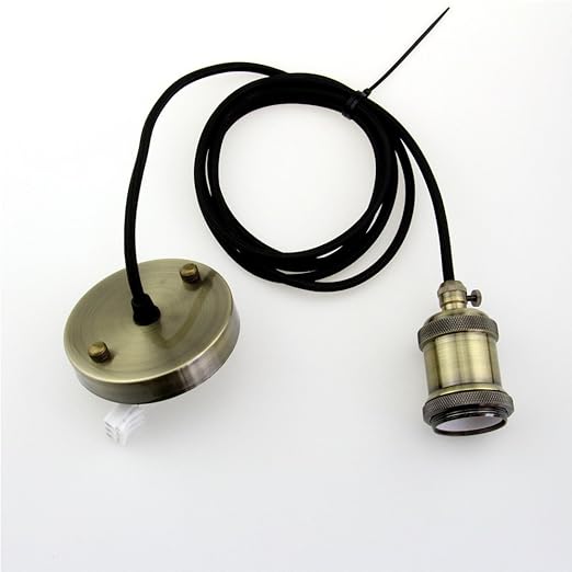 Reachyea Vintage Hanging Pendant Light Modern Retro Industrial