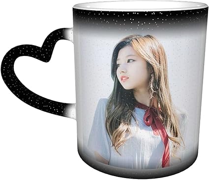 Amazon Twice トゥワイス ツウィ おしゃれ 面白いプレゼント 変色 きプレゼント 感熱マグ 色替えカップ Bericher ホーム キッチン